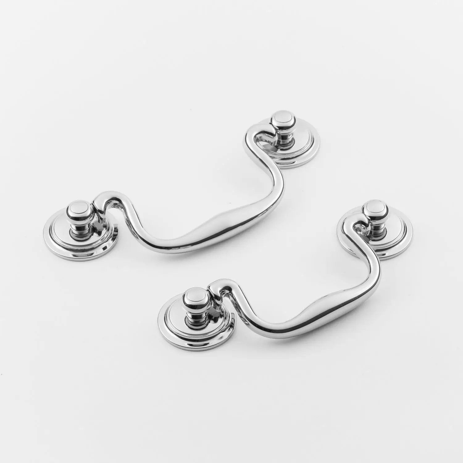 polished chrome pull