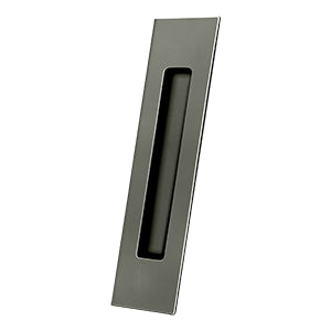 Deltana 10" x 2-1/4" x 1/2" Rectangular Solid Brass Flush Pull by Deltana