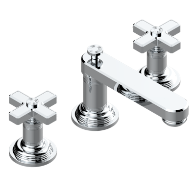 chrome polished faucet