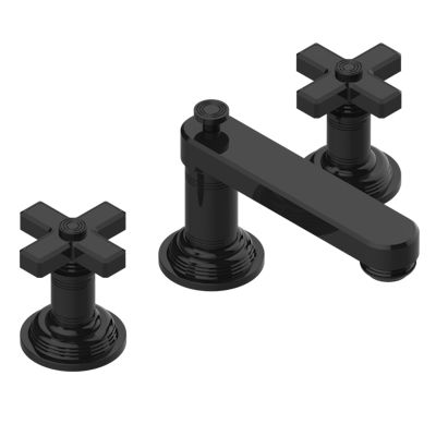 THG Paris West Coast Metal Widespread Lavatory Set with Drain by THG Paris