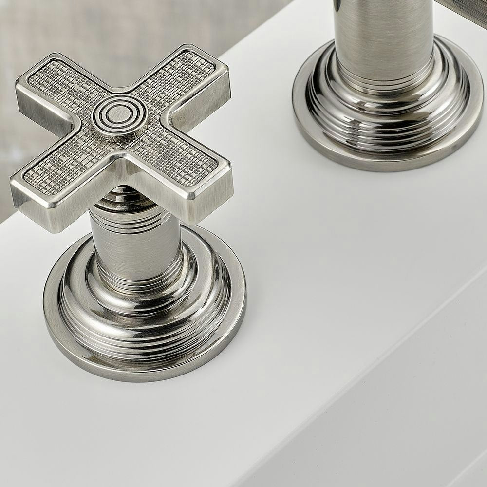 nickel polished faucet