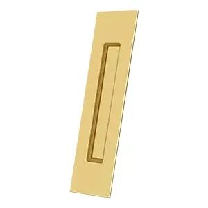 Deltana 10" x 2-1/4" x 1/2" Rectangular Solid Brass Flush Pull by Deltana