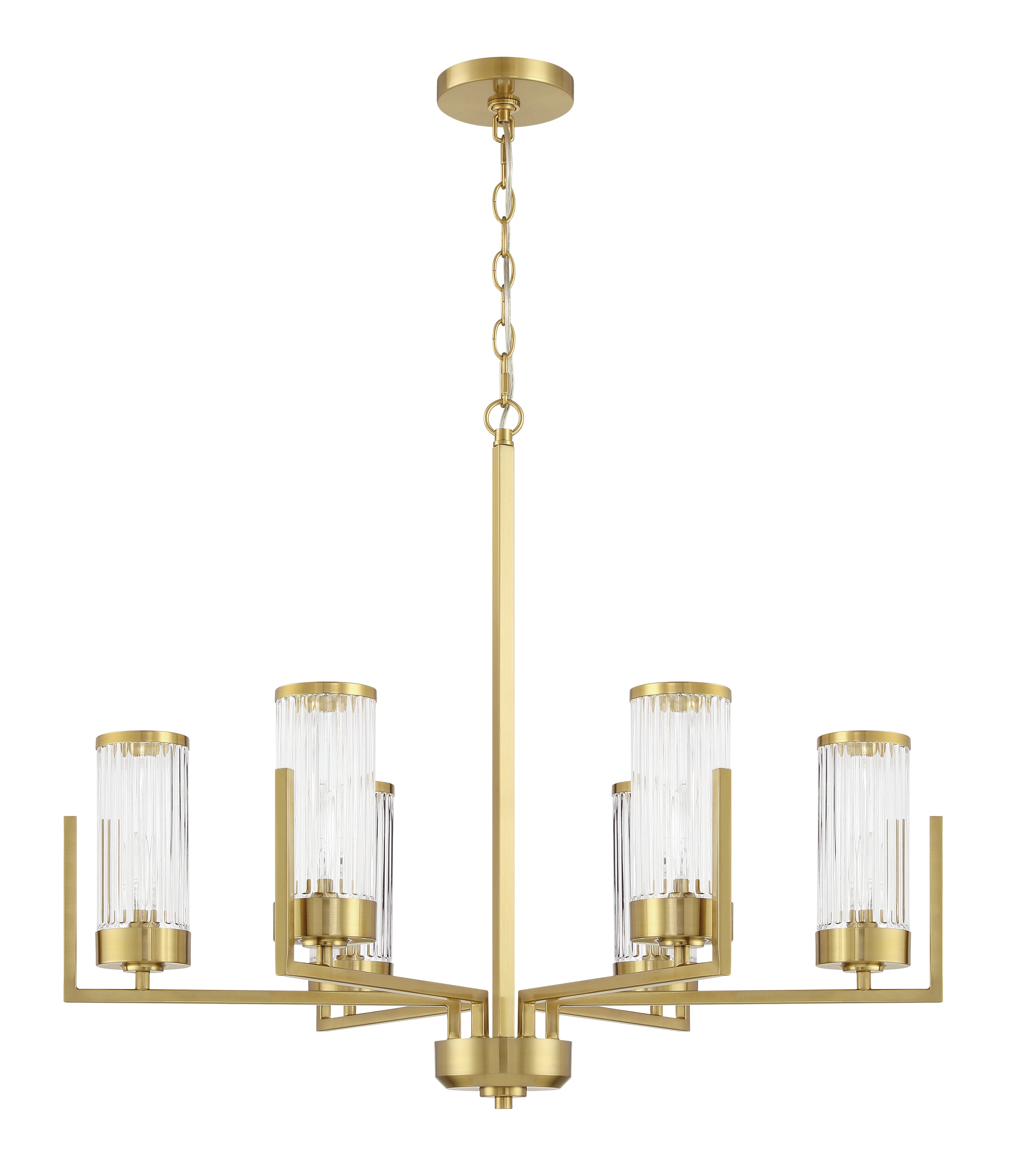 satin brass ceiling mount
