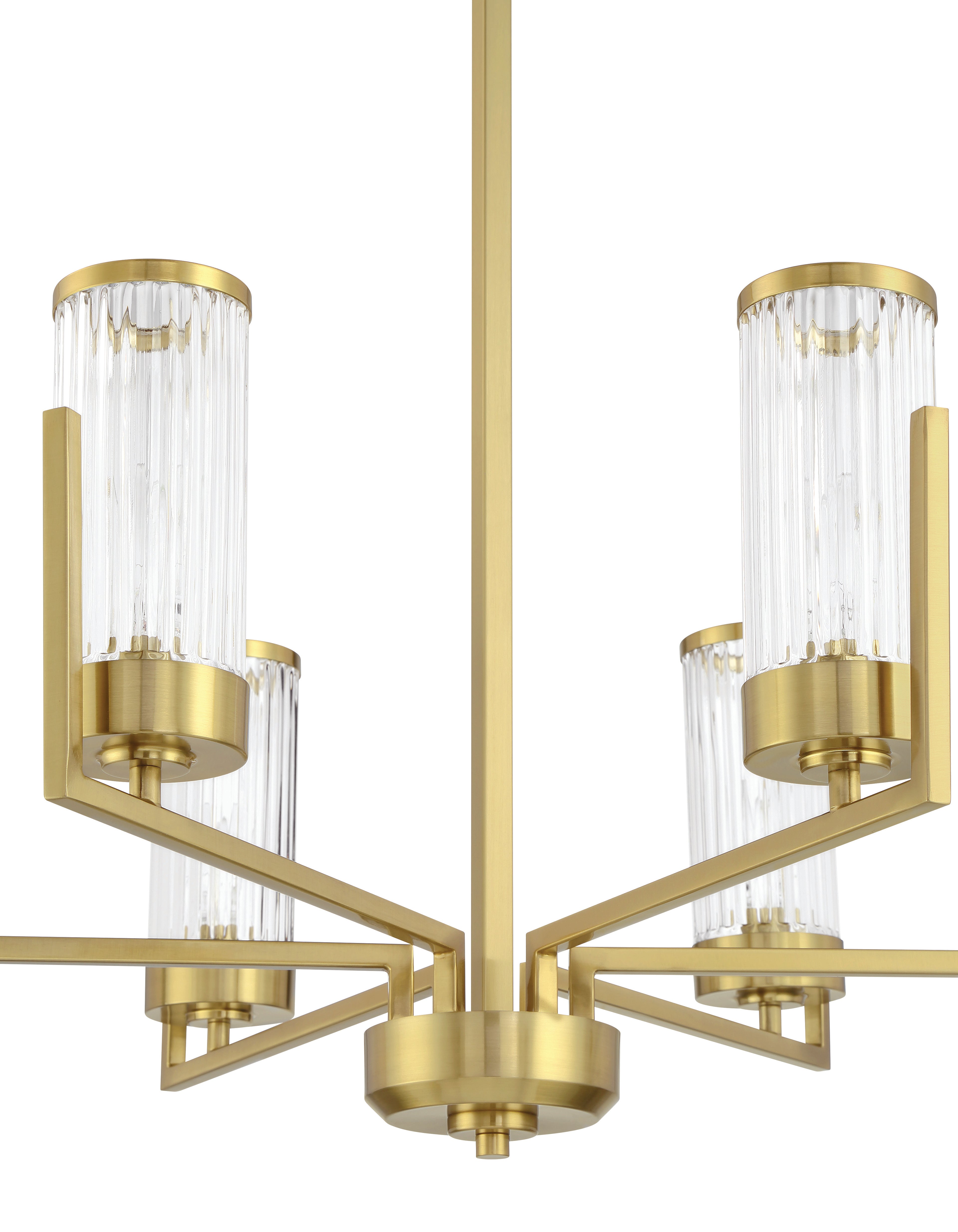satin brass ceiling mount