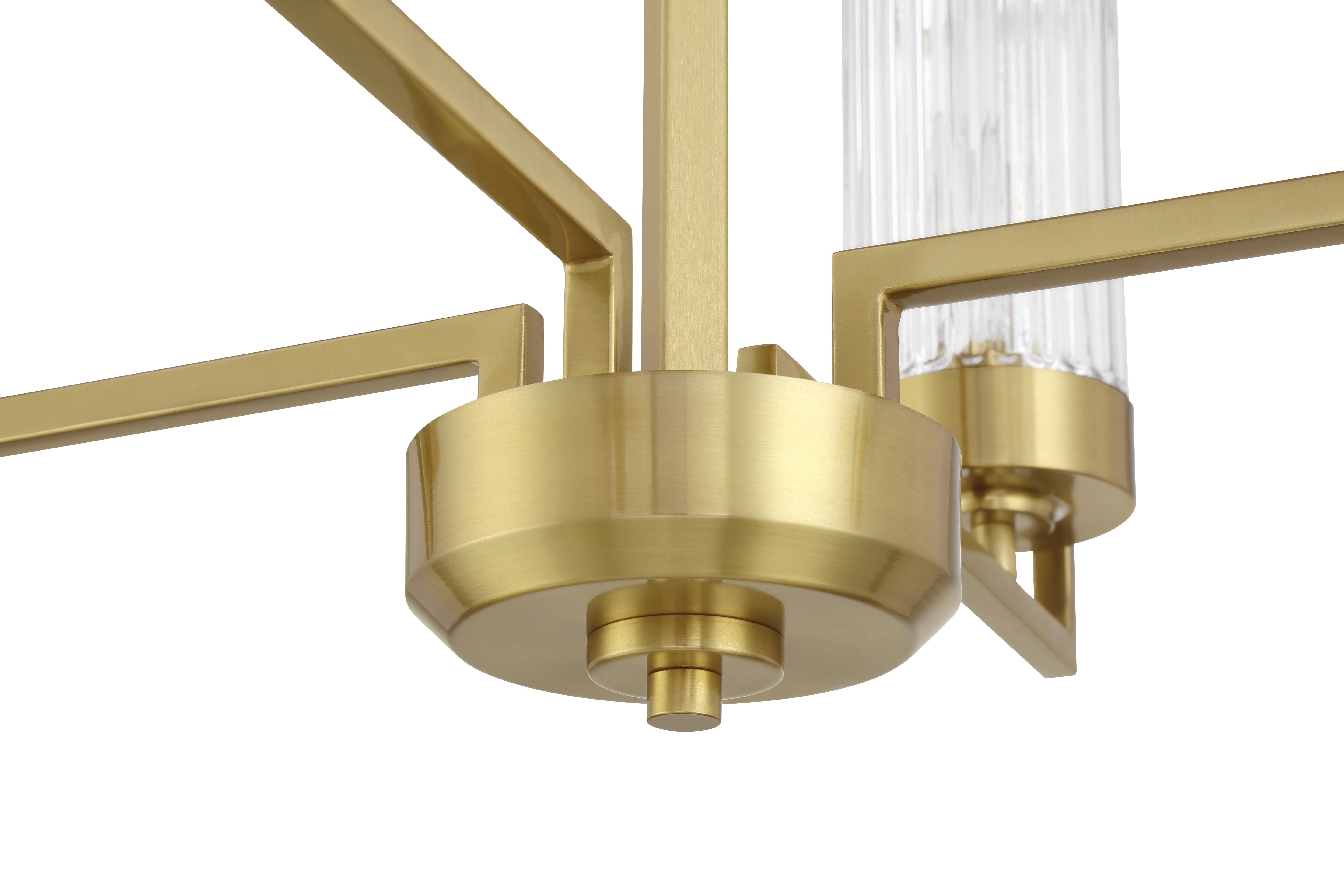 satin brass ceiling mount
