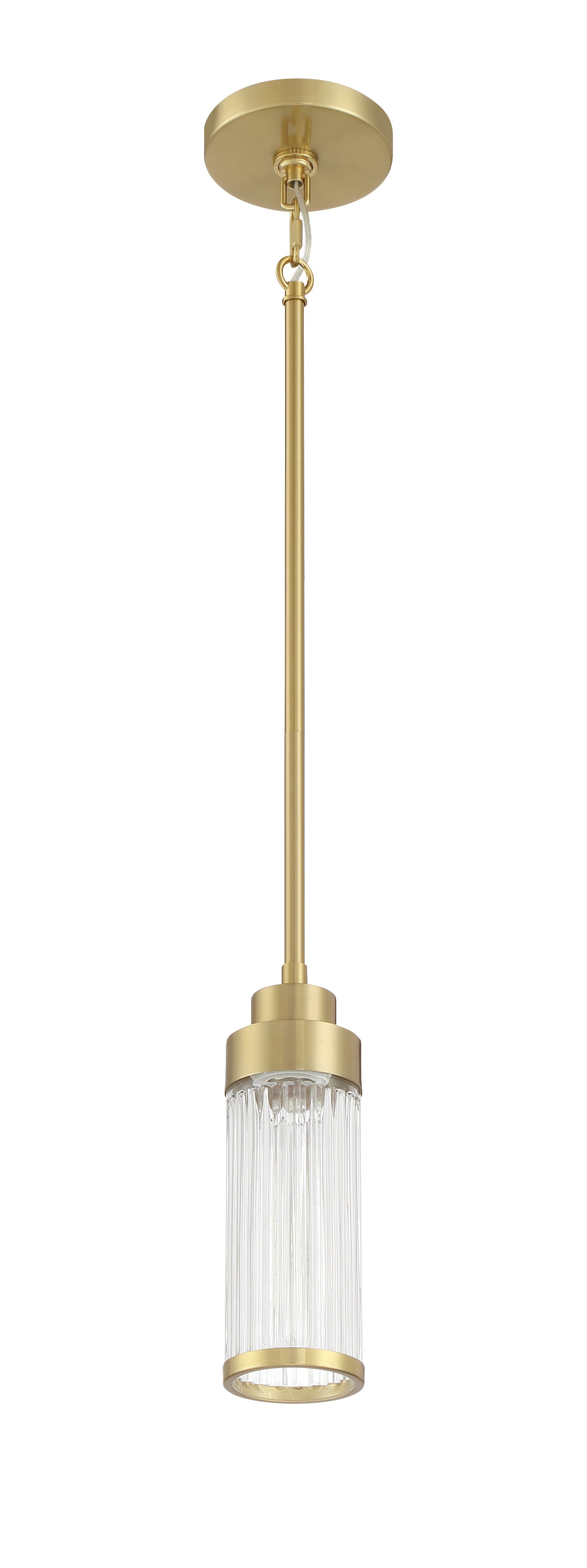 satin brass ceiling mount