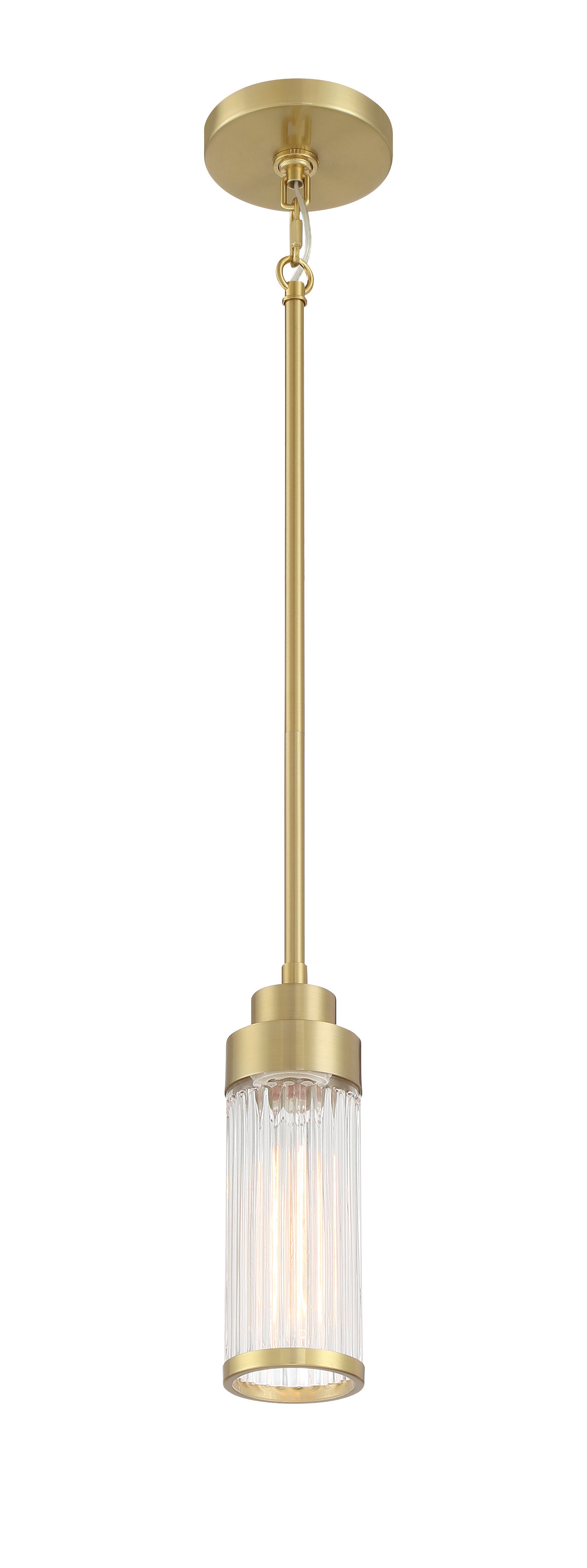 satin brass ceiling mount