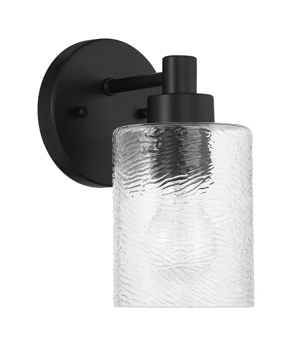 flat black wall sconces