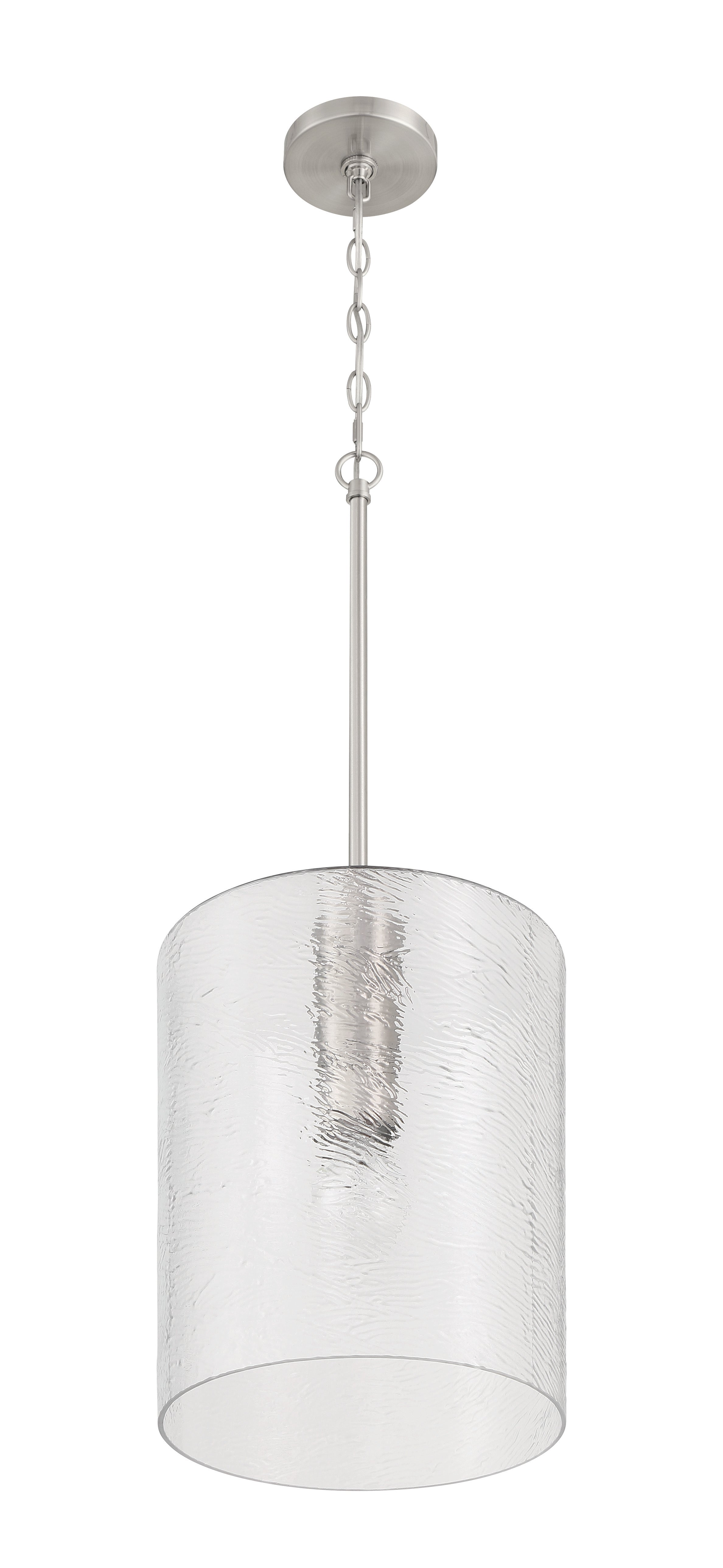 brushed polished nickel pendants