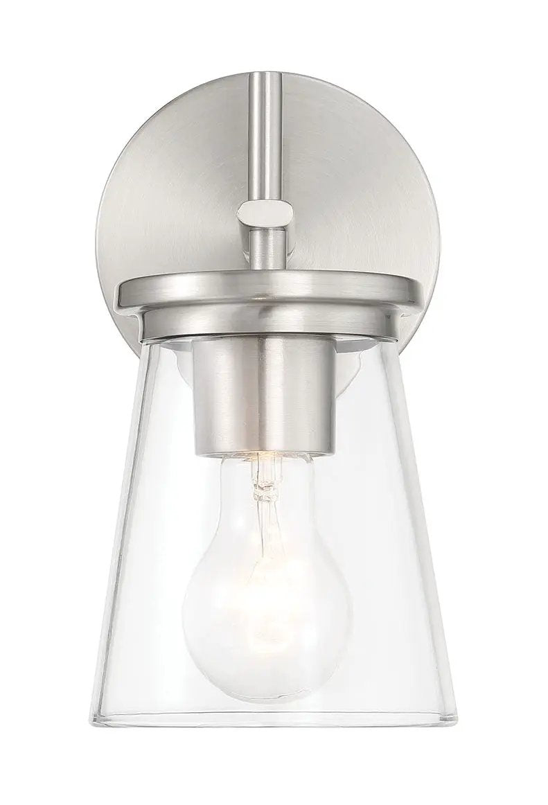 brushed polished nickel wall sconces