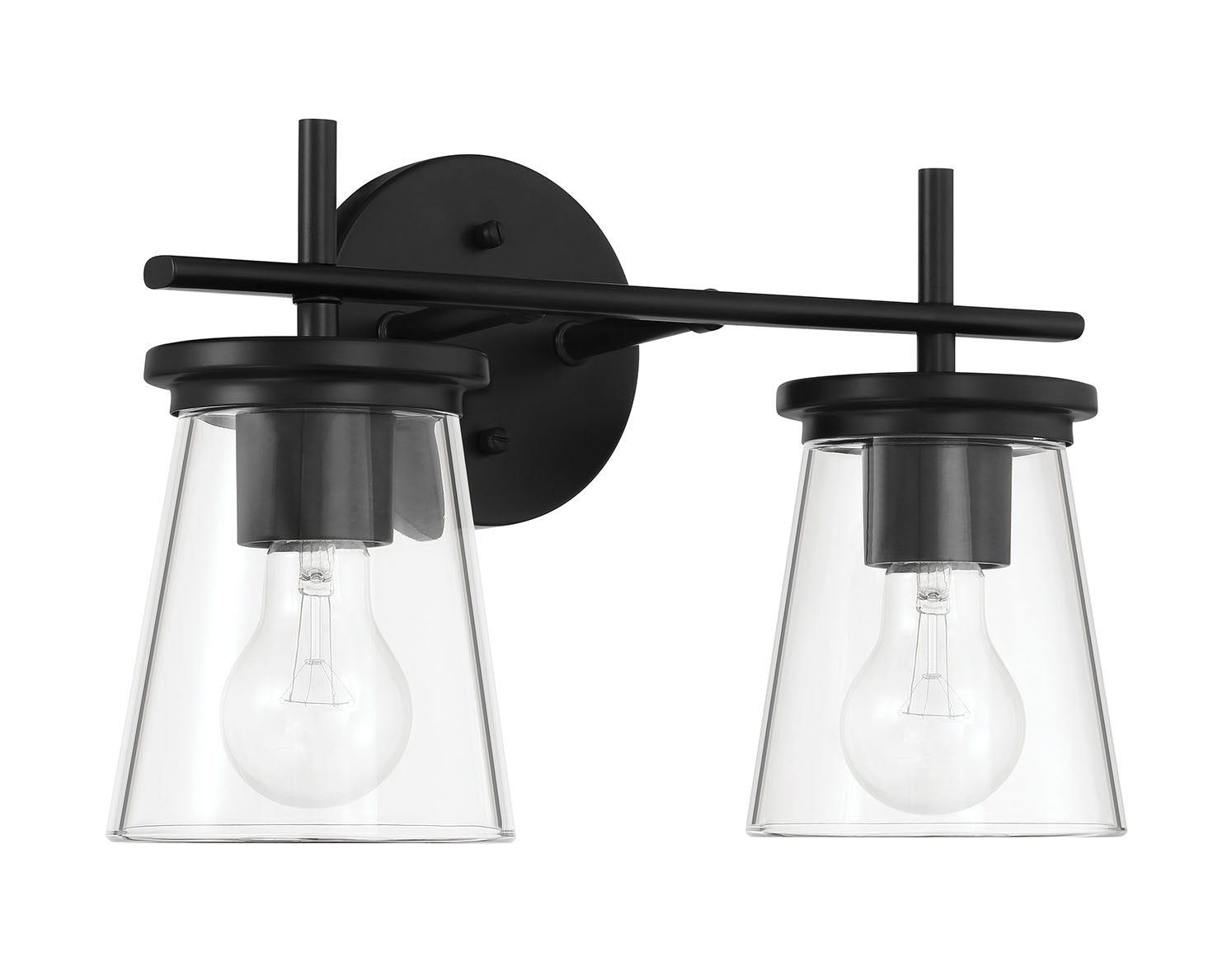 flat black wall sconces