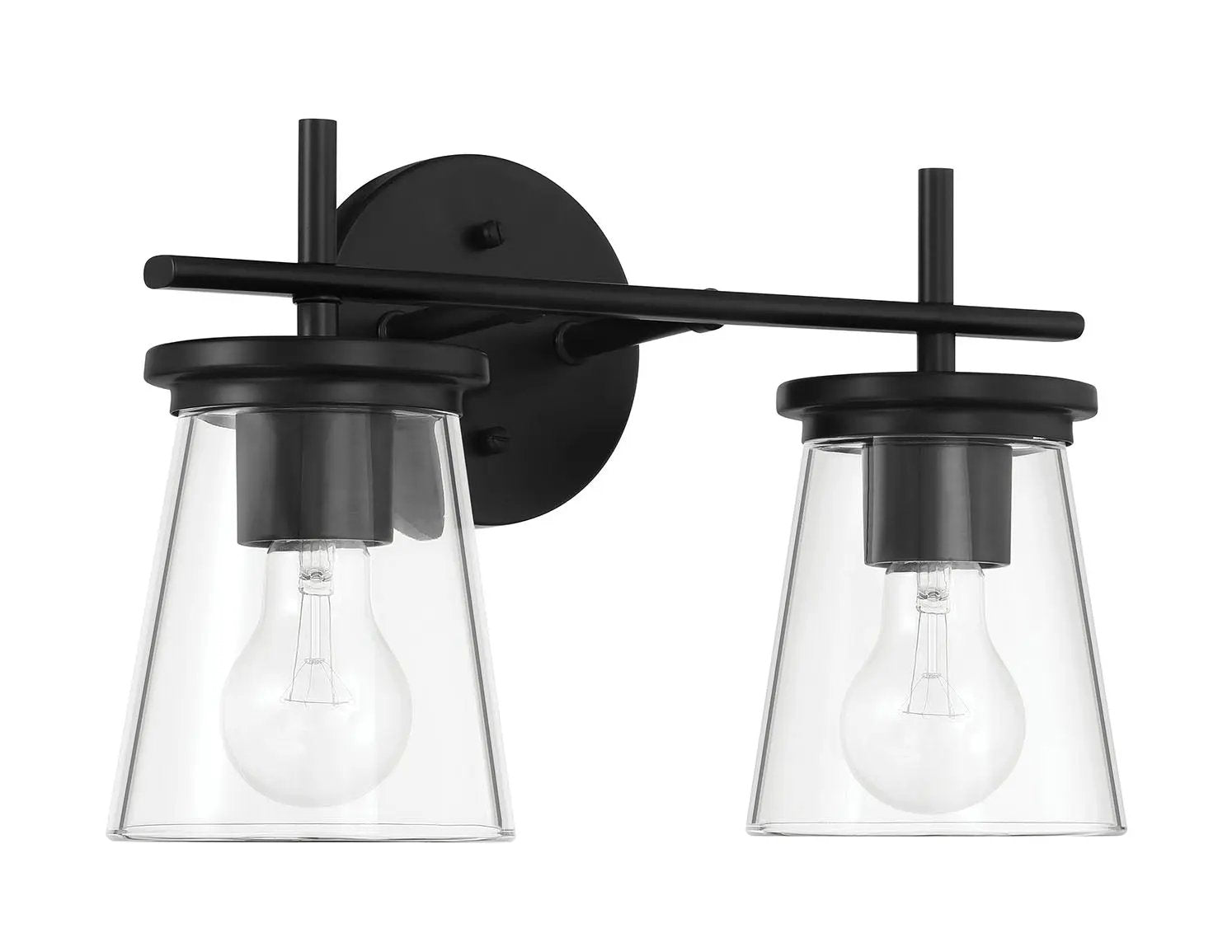 flat black wall sconces