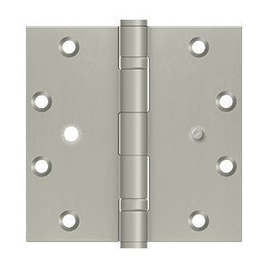 brushed nickel hinge
