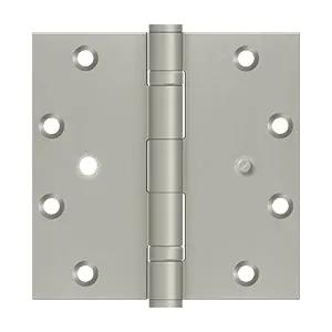 brushed nickel hinge