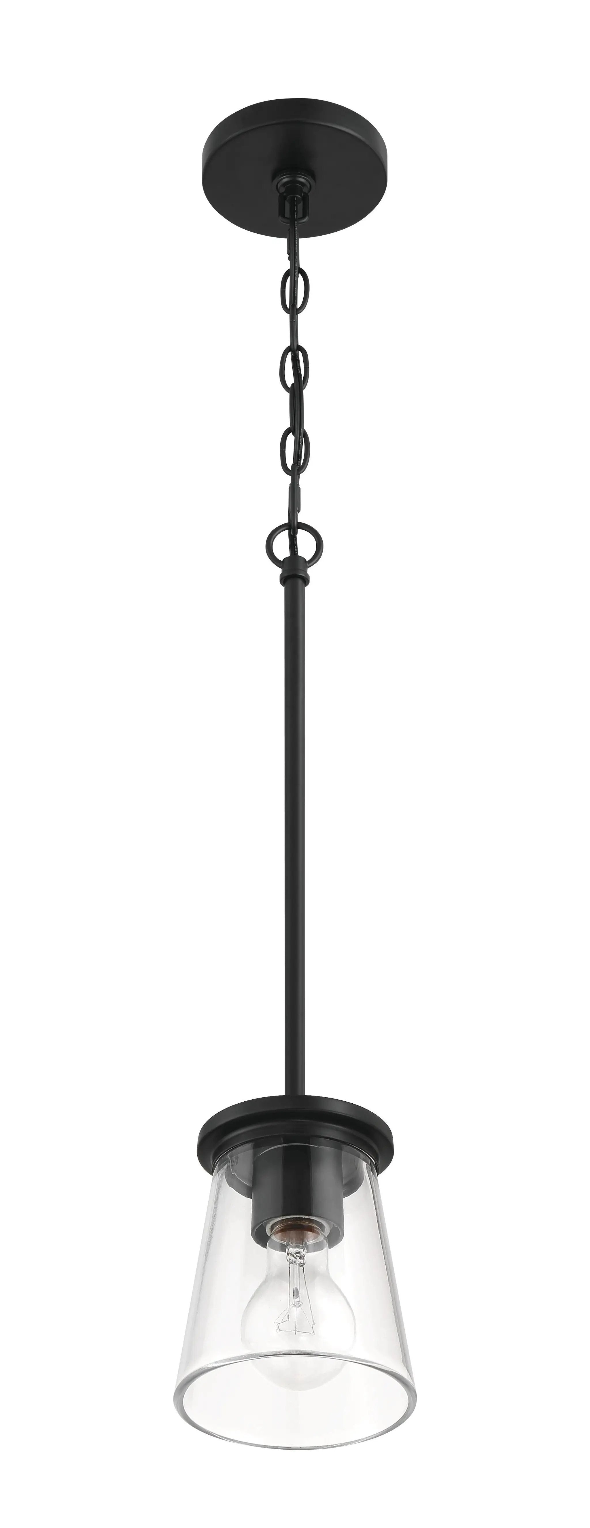 flat black pendants