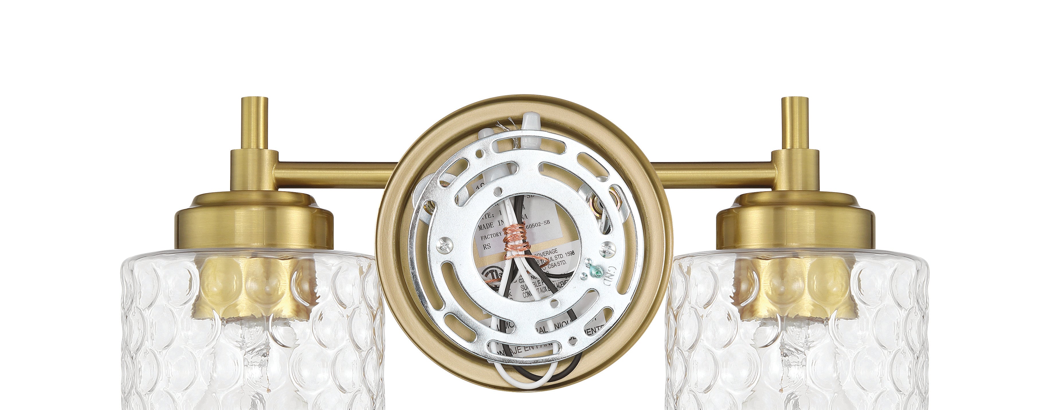 satin brass wall sconces