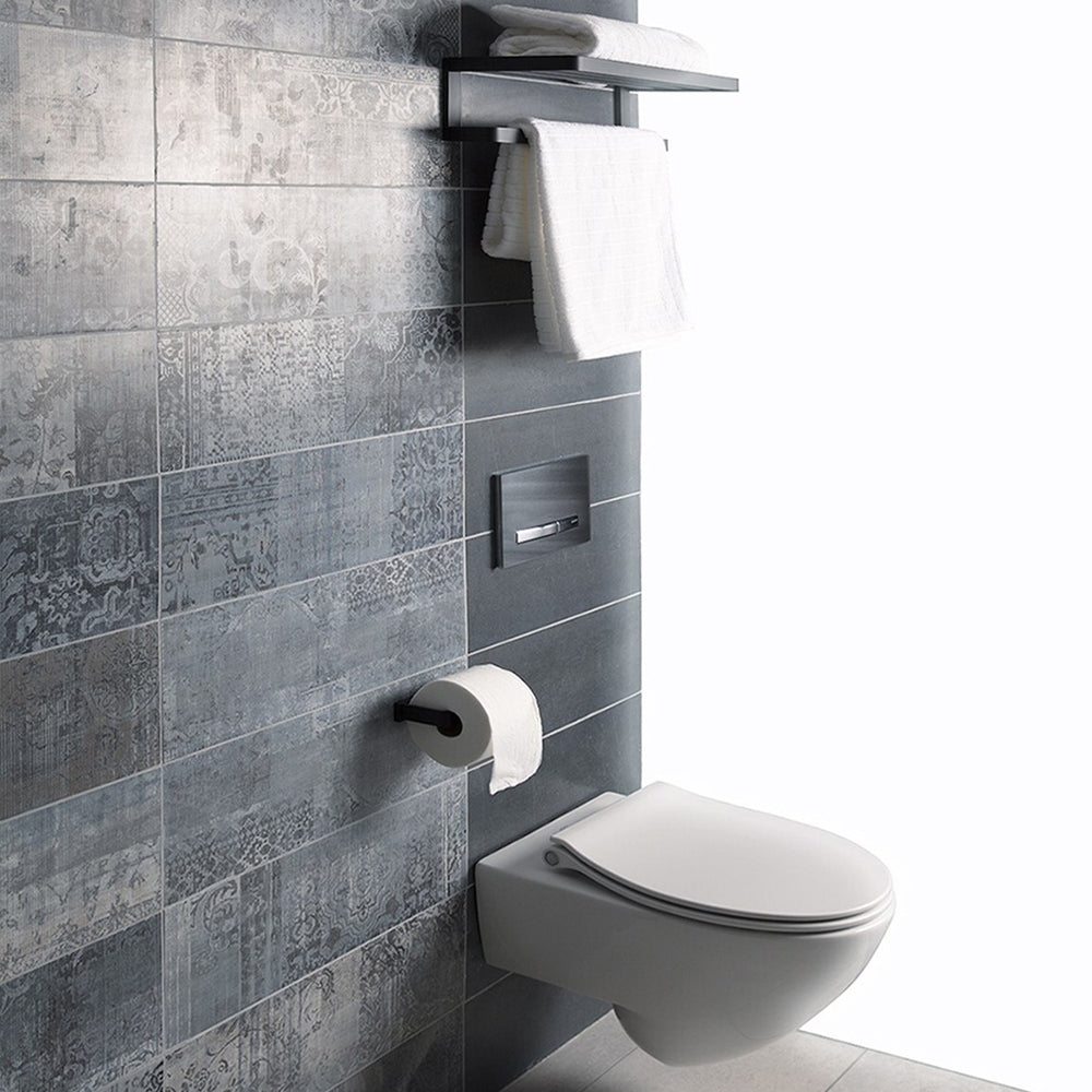 matte black towel bar