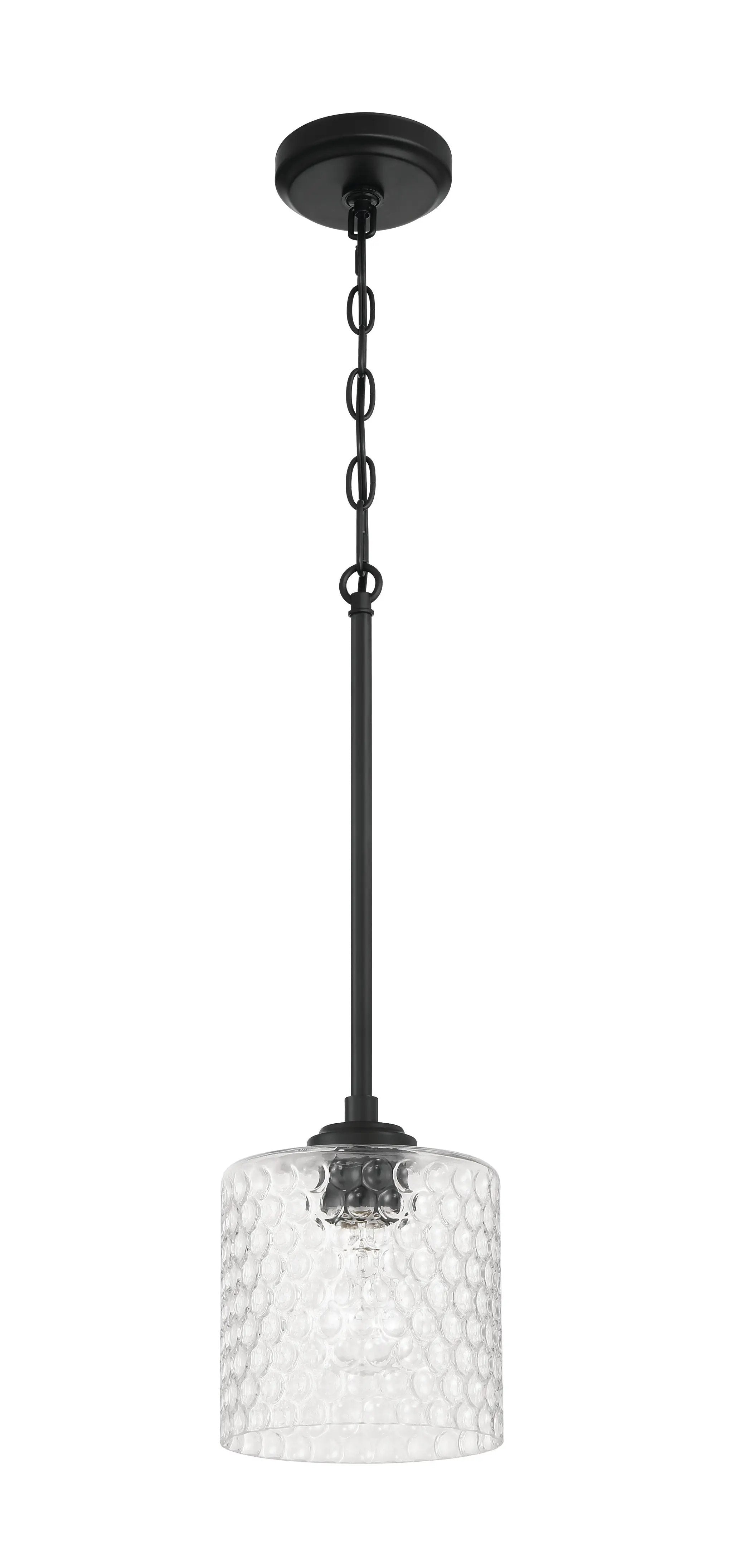 flat black pendants
