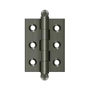 Deltana 2" x 1-1/2" Hinge with Ball Tips by Deltana
