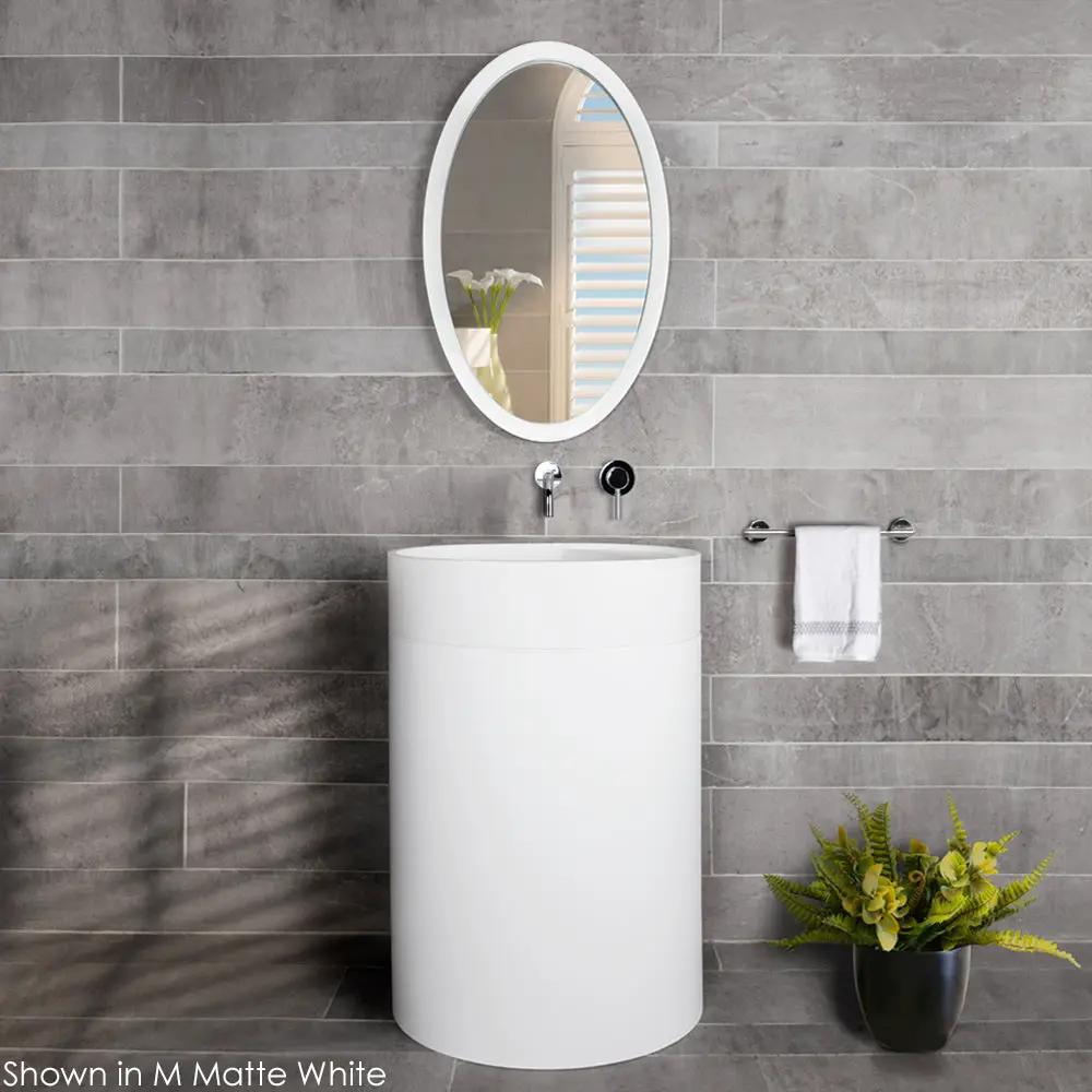 gloss white sink