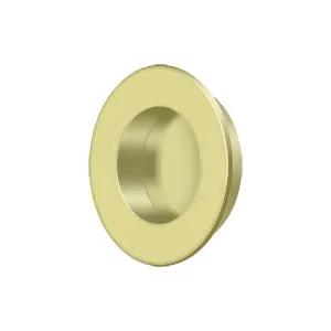 Deltana 1-7/8" Round Solid Brass Flush Pull by Deltana