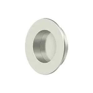 Deltana 1-7/8" Round Solid Brass Flush Pull by Deltana