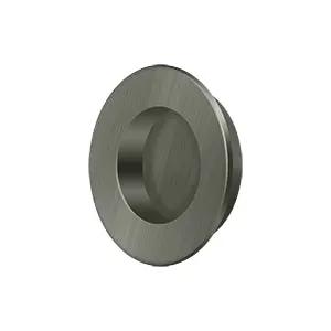 Deltana 1-7/8" Round Solid Brass Flush Pull by Deltana