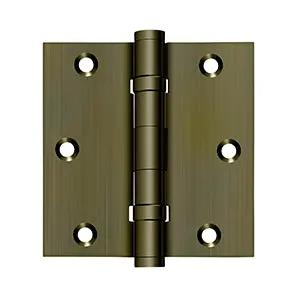 Deltana 3-1/2" x 3-1/2" Square Hinge, Ball Bearings by Deltana