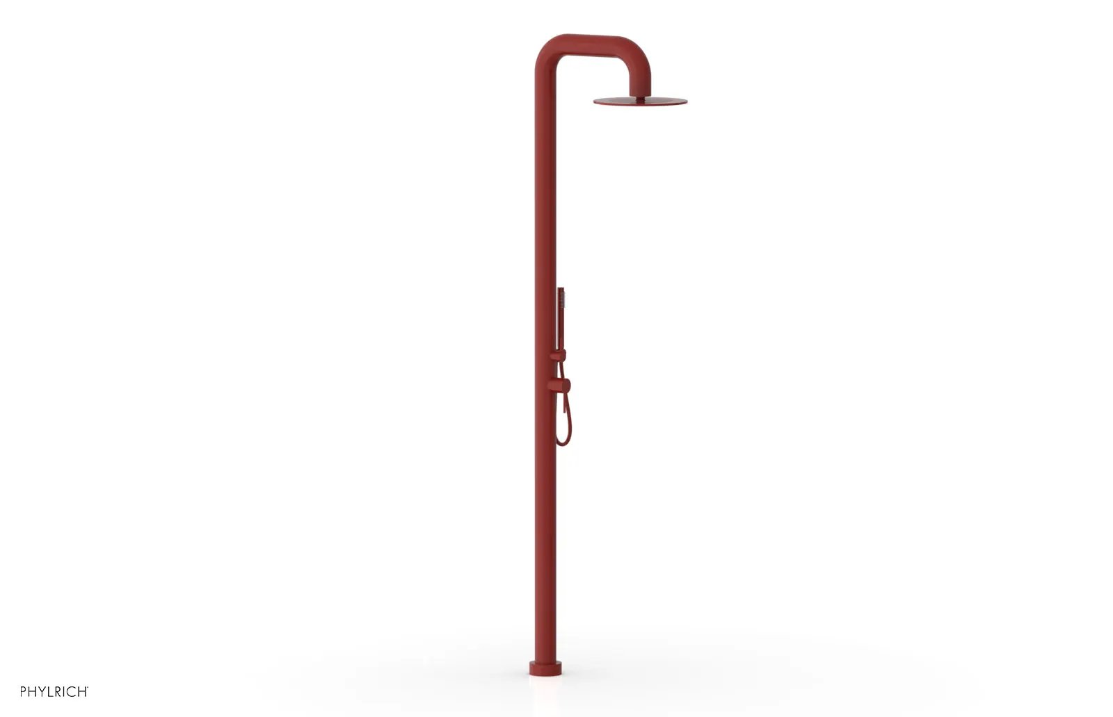 Phylrich OUTDOOR SHOWER Pressure Balance Shower with 12" Rain Head and Hand Shower by Phylrich