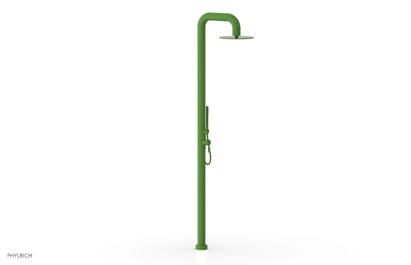 Phylrich OUTDOOR SHOWER Pressure Balance Shower with 12" Rain Head and Hand Shower by Phylrich