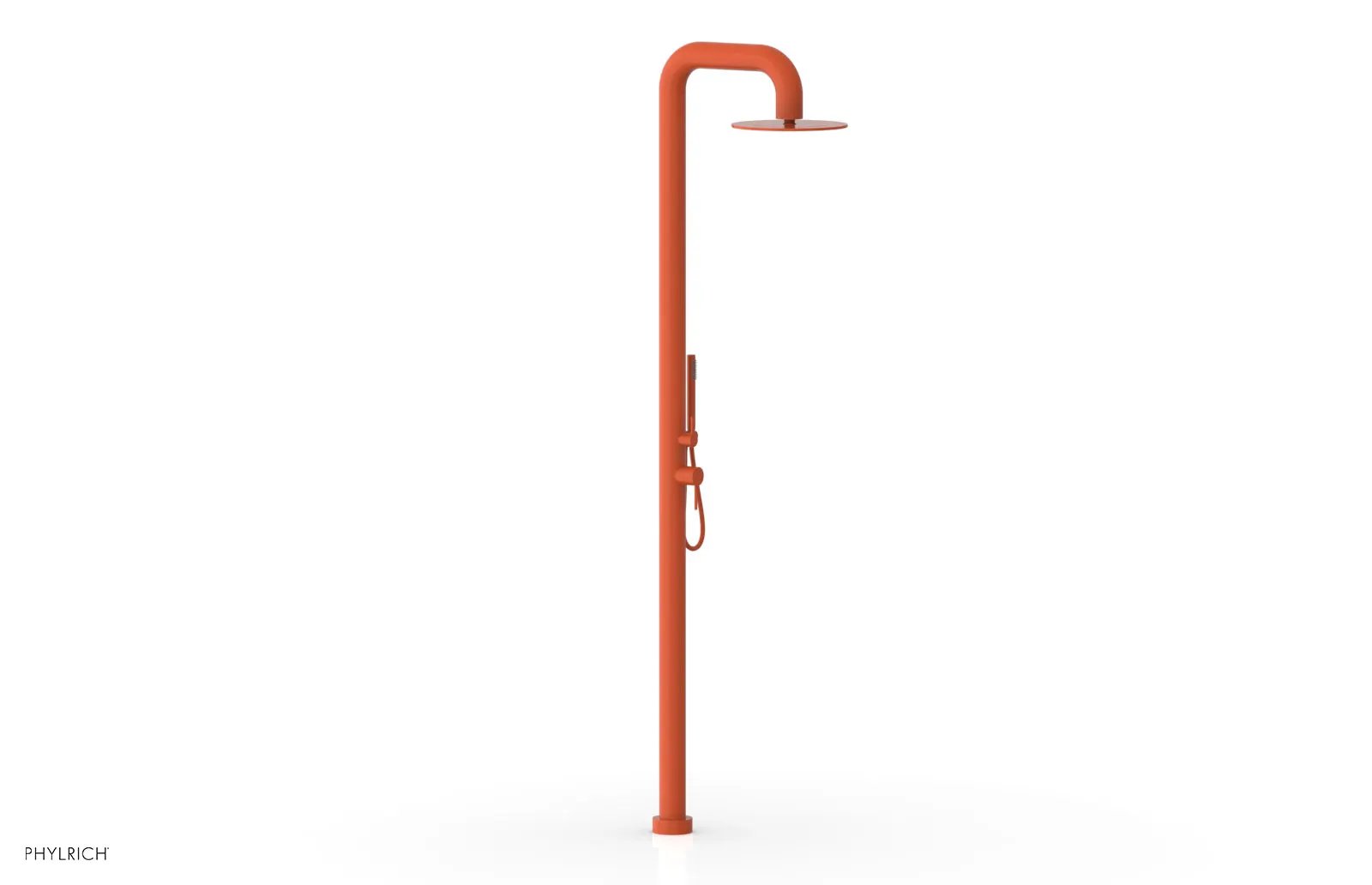 Phylrich OUTDOOR SHOWER Pressure Balance Shower with 12" Rain Head and Hand Shower by Phylrich
