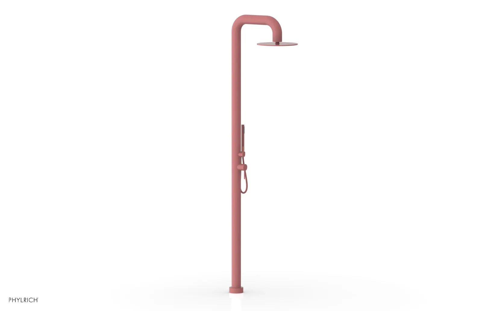 Phylrich OUTDOOR SHOWER Pressure Balance Shower with 12" Rain Head and Hand Shower by Phylrich