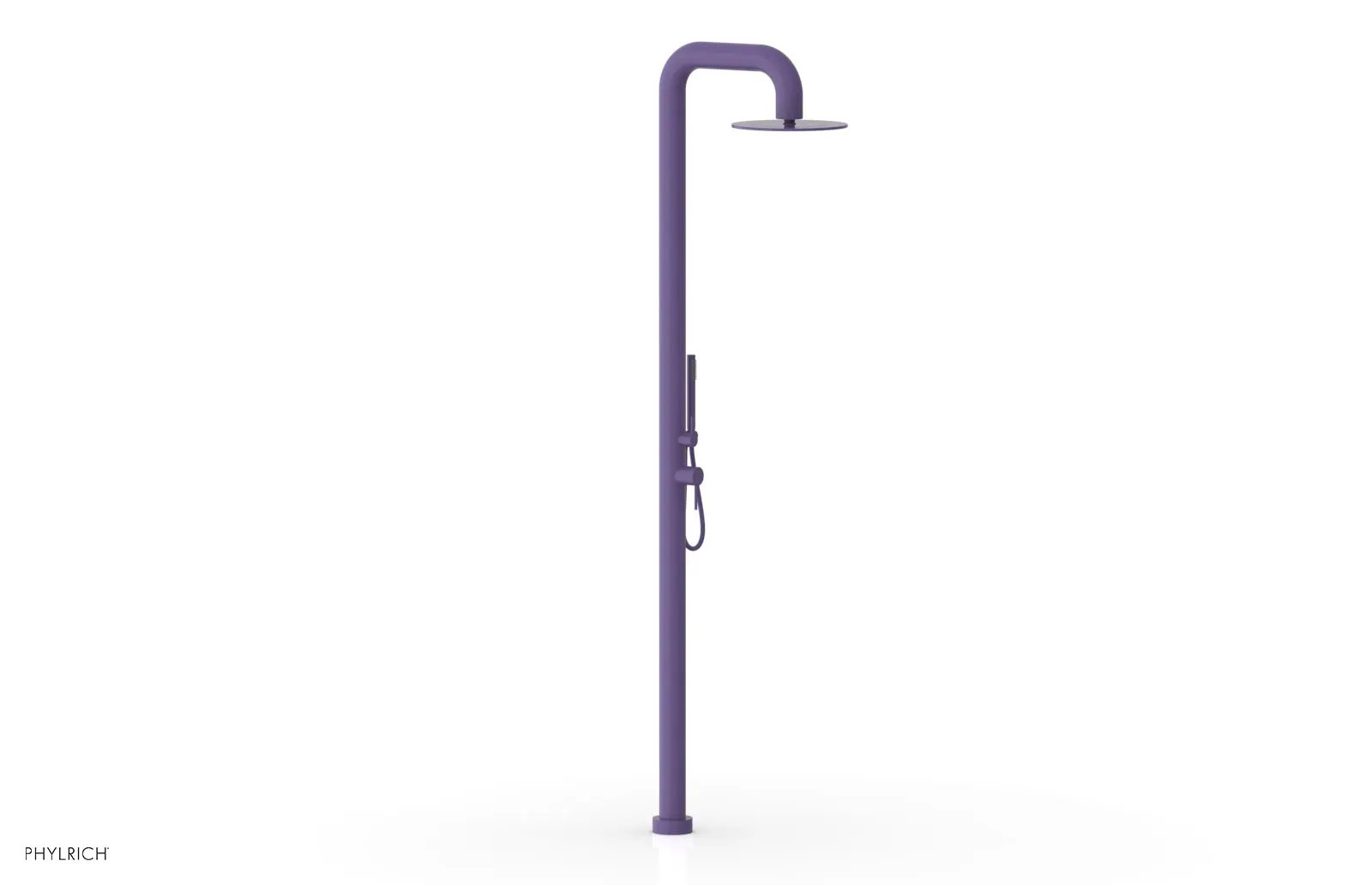 Phylrich OUTDOOR SHOWER Pressure Balance Shower with 12" Rain Head and Hand Shower by Phylrich