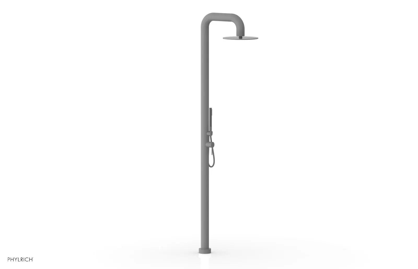 Phylrich OUTDOOR SHOWER Pressure Balance Shower with 12" Rain Head and Hand Shower by Phylrich