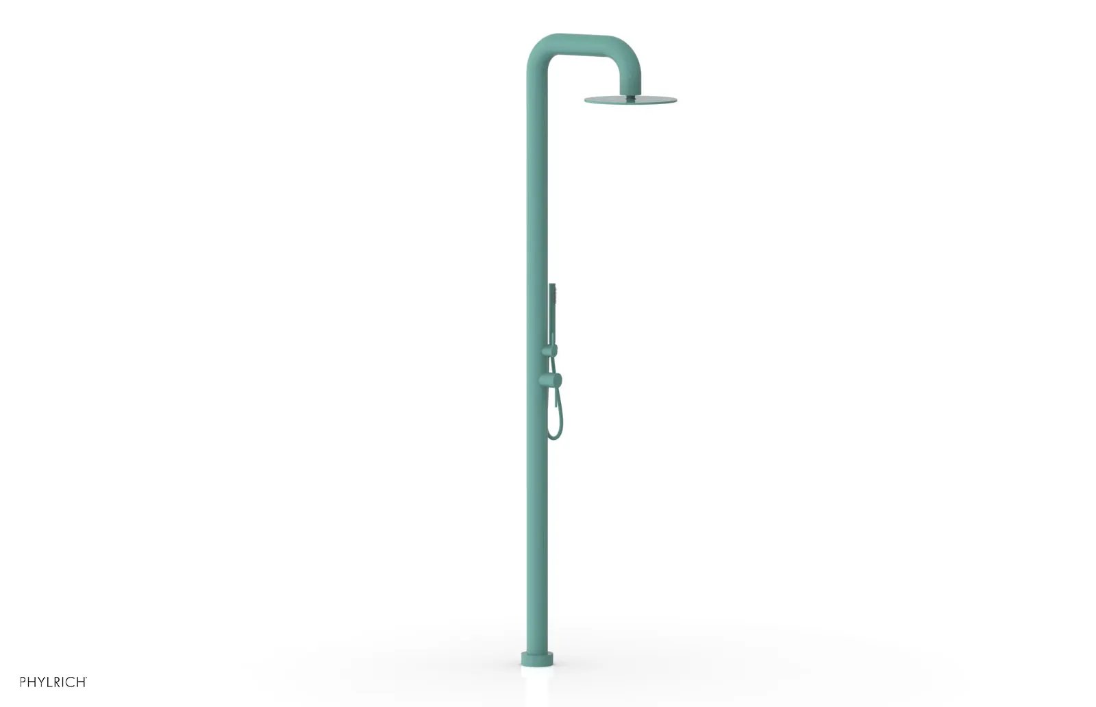Phylrich OUTDOOR SHOWER Pressure Balance Shower with 12" Rain Head and Hand Shower by Phylrich