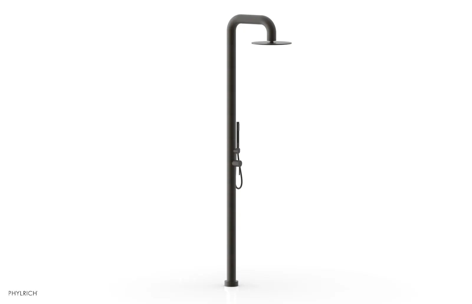 Phylrich OUTDOOR SHOWER Pressure Balance Shower with 12" Rain Head and Hand Shower by Phylrich