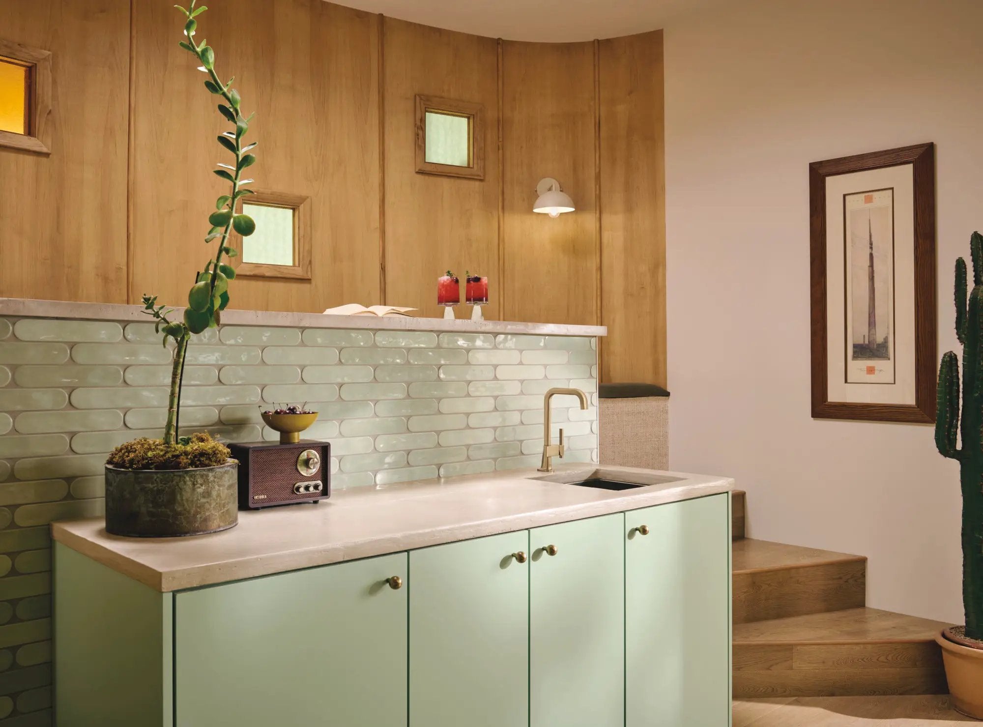 luxe gold kitchen faucet