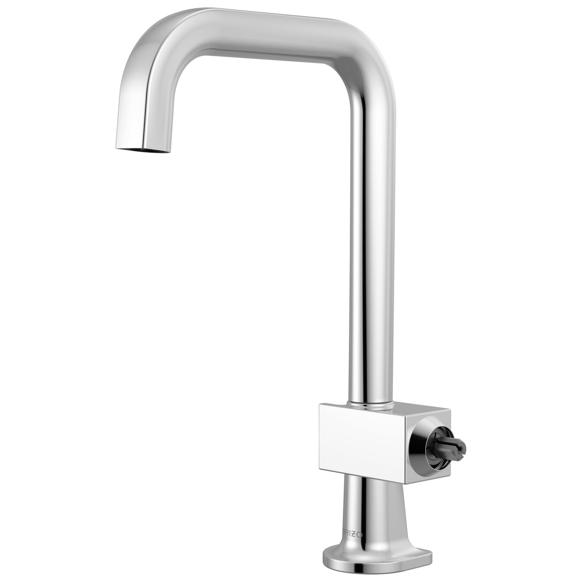 chrome kitchen faucet