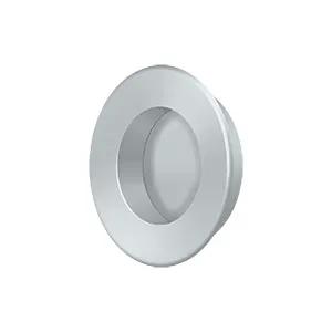 Deltana 1-7/8" Round Solid Brass Flush Pull by Deltana