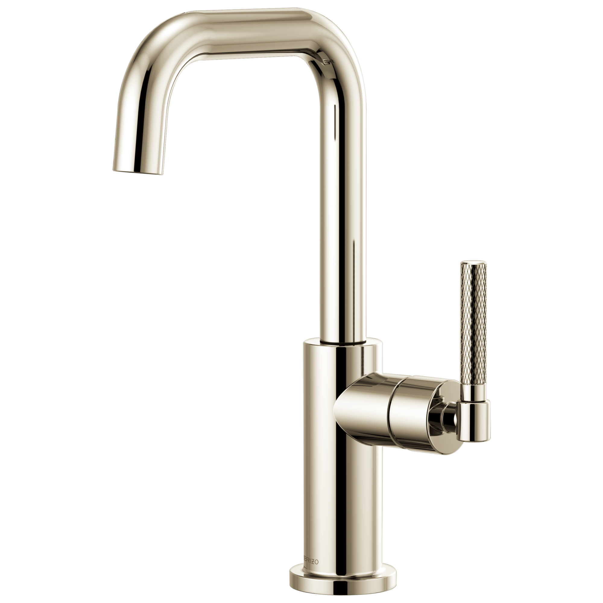 Brizo Litze Bar Faucet with Square Spout and Knurled Handle Kit by Brizo