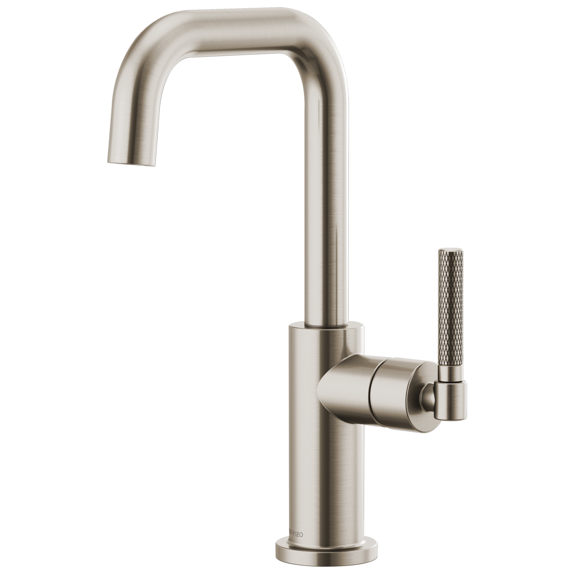 Brizo Litze Bar Faucet with Square Spout and Knurled Handle Kit by Brizo