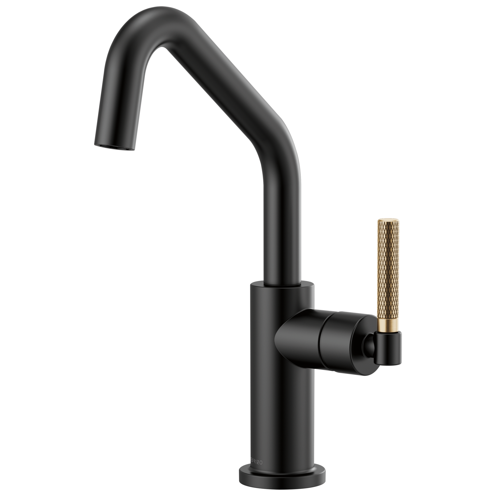Brizo Litze Bar Faucet with Angled Spout and Knurled Handle Kit by Brizo