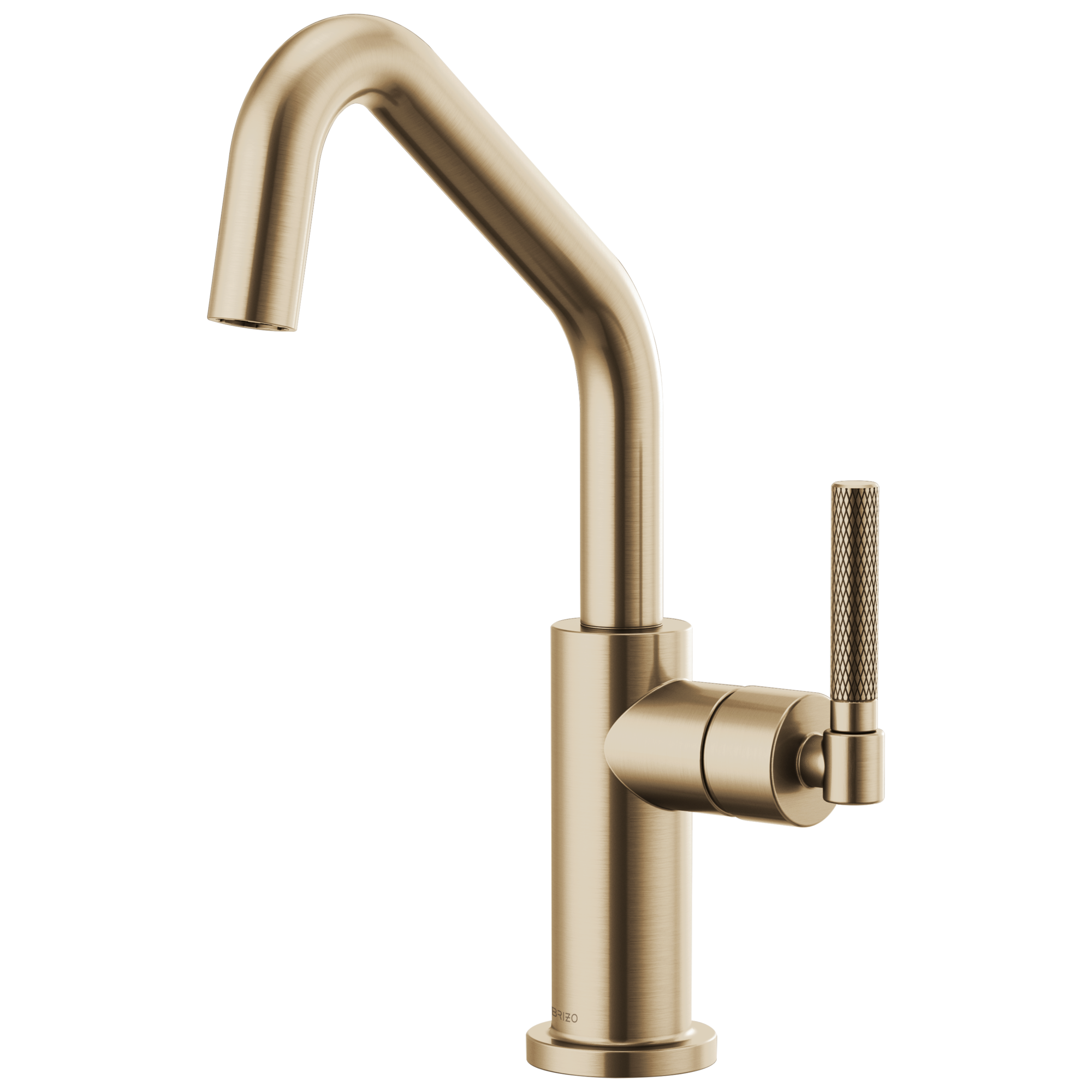 Brizo Litze Bar Faucet with Angled Spout and Knurled Handle Kit by Brizo