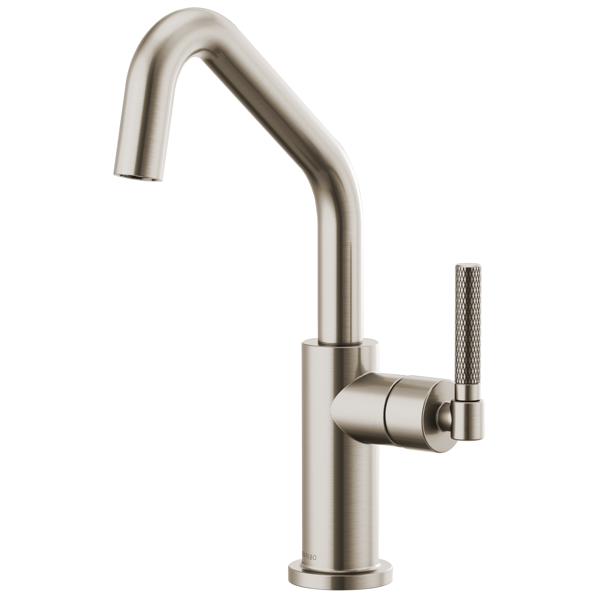 Brizo Litze Bar Faucet with Angled Spout and Knurled Handle Kit by Brizo