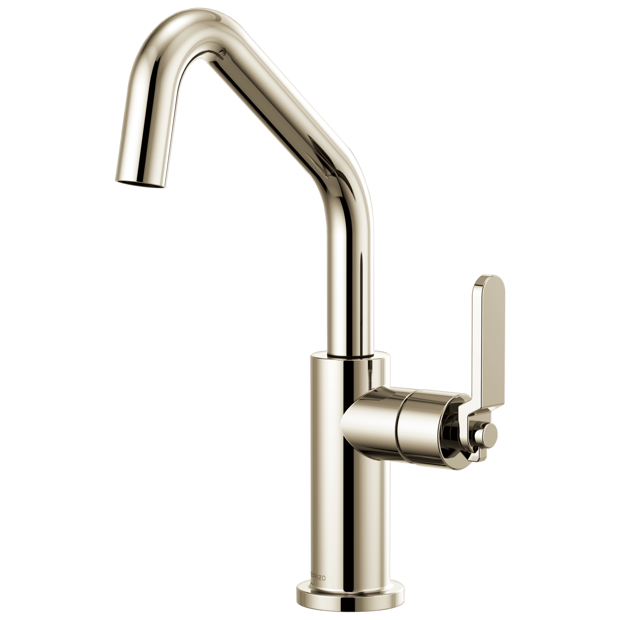polished nickel bar faucet