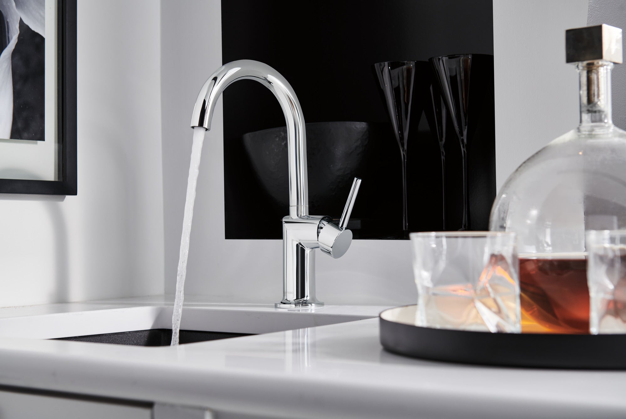 chrome bar faucet
