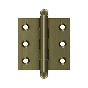Deltana 2" x 2" Hinge with Ball Tips by Deltana