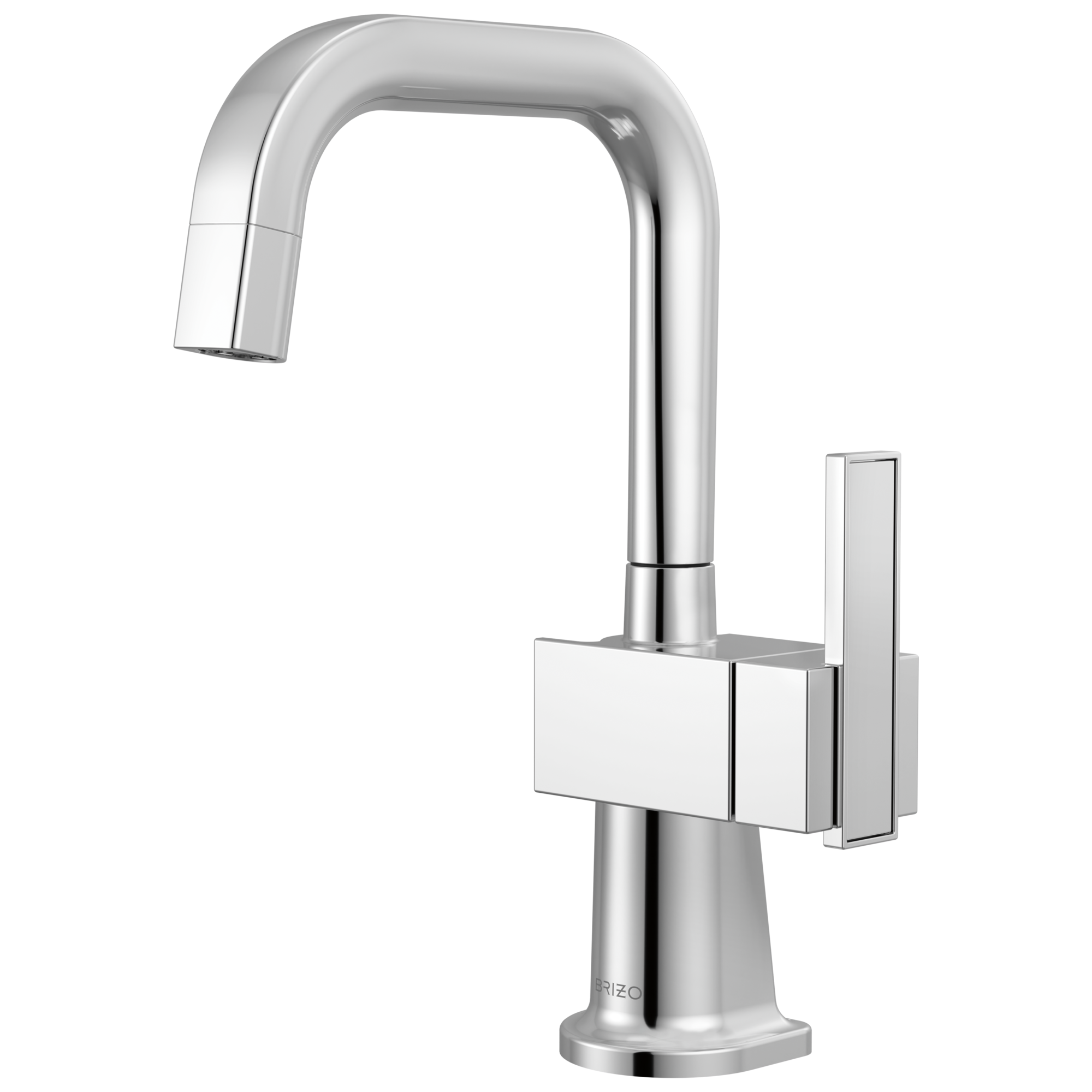 chrome kitchen faucet