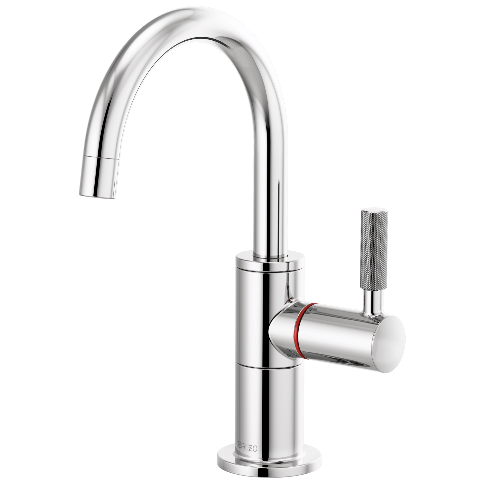 chrome hot faucet