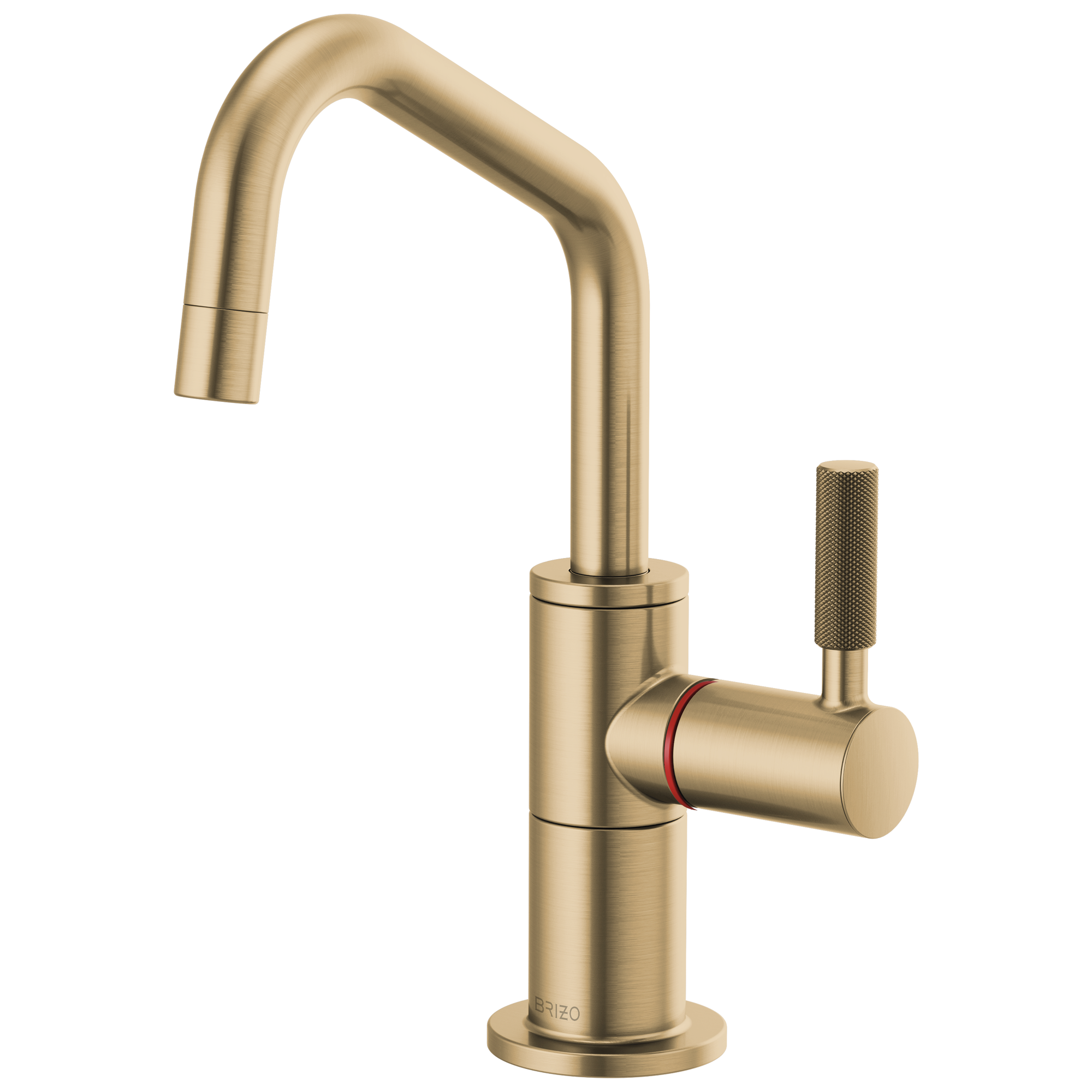 luxe gold beverage faucet